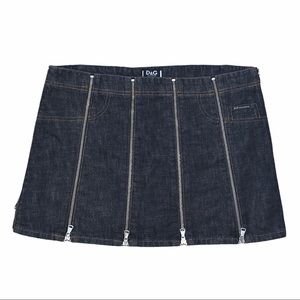 SS03 dolce & gabbana zip skirt